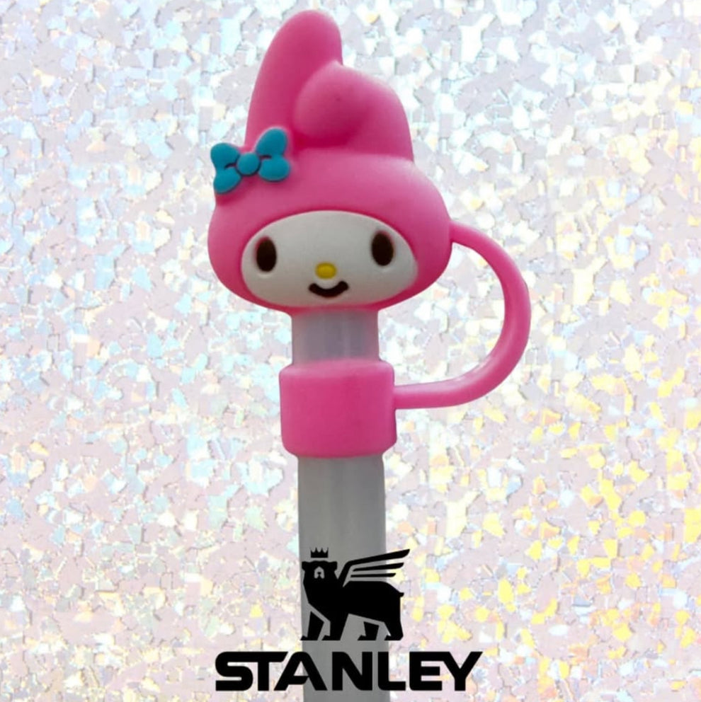 3D Straw Toppers - Stanley | Stylist | Silicone - Kidspark